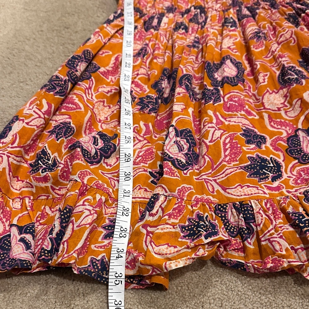 Cleobella Orange Floral Mini Dress​ - Picture 7 of 12